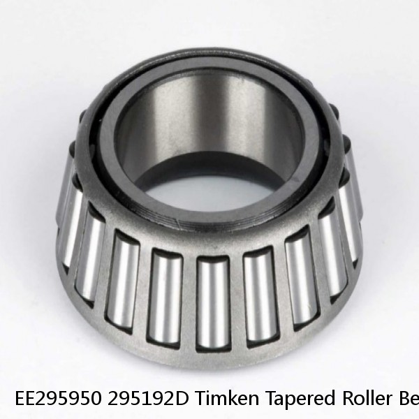 EE295950 295192D Timken Tapered Roller Bearing Assembly