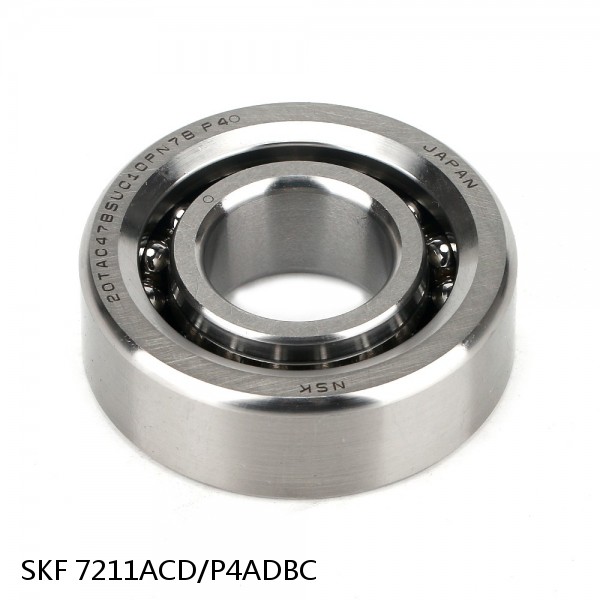 7211ACD/P4ADBC SKF Super Precision,Super Precision Bearings,Super Precision Angular Contact,7200 Series,25 Degree Contact Angle
