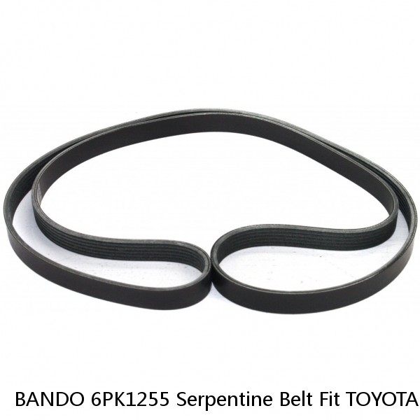 BANDO 6PK1255 Serpentine Belt Fit TOYOTA CAMRY 12-17 RAV4 09-17 SCION TC 11-16++