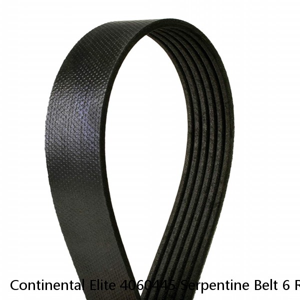 Continental Elite 4060445 Serpentine Belt 6 Rib 44.5 In #1 small image
