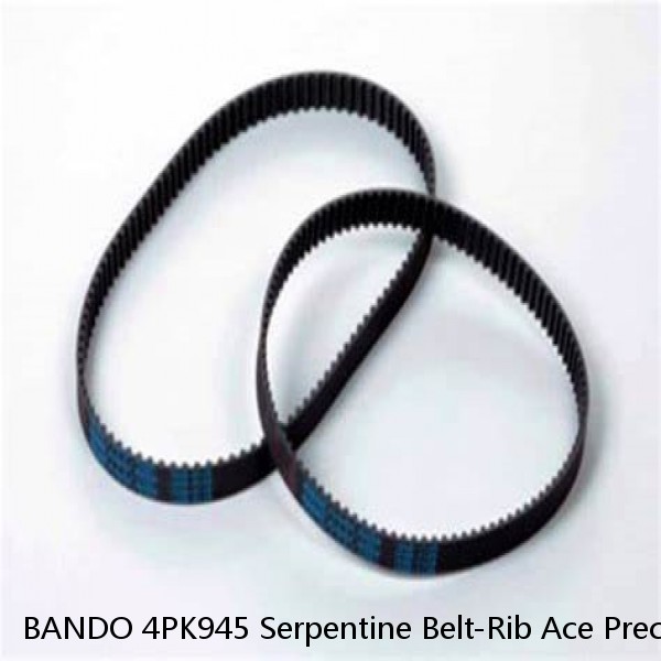 BANDO 4PK945 Serpentine Belt-Rib Ace Precision Engineered V-Ribbed Belt #1 small image