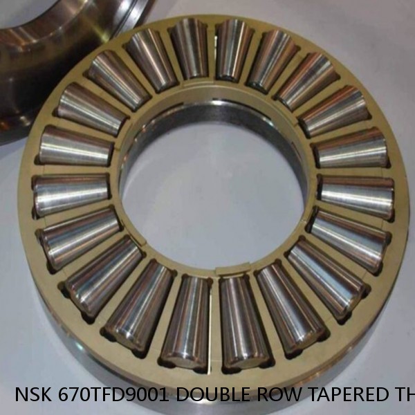 NSK 670TFD9001 DOUBLE ROW TAPERED THRUST ROLLER BEARINGS #1 image