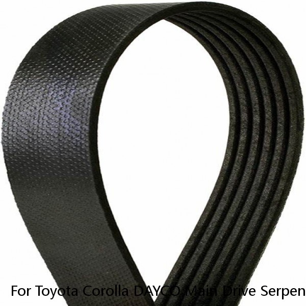 For Toyota Corolla DAYCO Main Drive Serpentine Belt 1.8L L4 1998-2008 sm (Fits: Toyota) #1 image